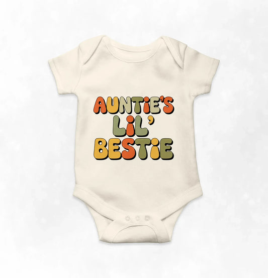 Auntie’s Lil’ Bestie Cute Niece and Nephew Tee