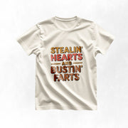 Stealin' Hearts And Bustin' Farts , Funny Tee