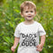 Dad's Little Dude - Retro Cute Father's Tee