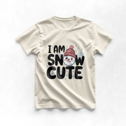 I'm Snow Cute, Funny Christmas Snowman Tee