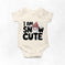 I'm Snow Cute, Funny Christmas Snowman Tee