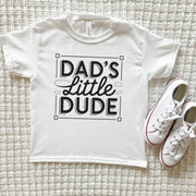 Dad's Little Dude - Retro Cute Father's Tee