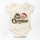 My First Christmas Baby Bodysuit
