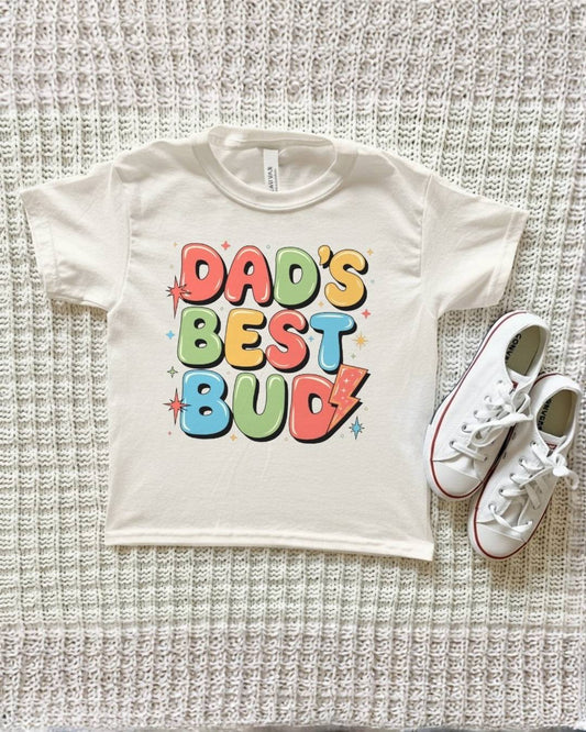 Dad's Best Bud Cute Father's Gift Tee