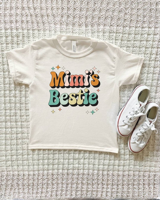 Mimi's Bestie - Cute Retro Tee