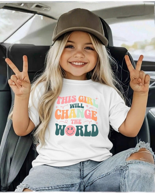 This Girl Will Change the World Tee