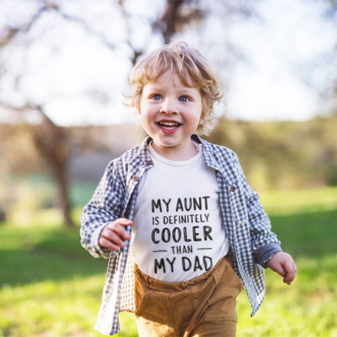 My Aunt is definitely cooler than my Dad Tee