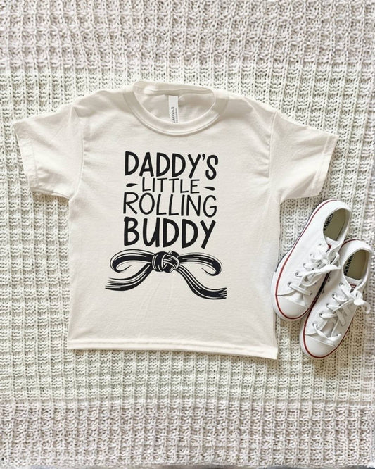 Daddy's Little Rolling Buddy Tee