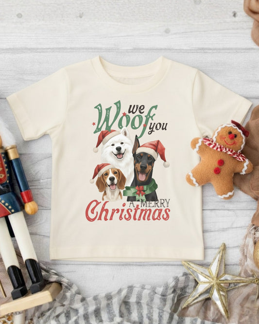 We Woof You a Merry Christmas Tee