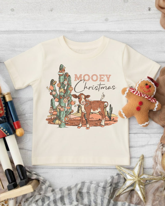 Mooey Christmas Cow Tee